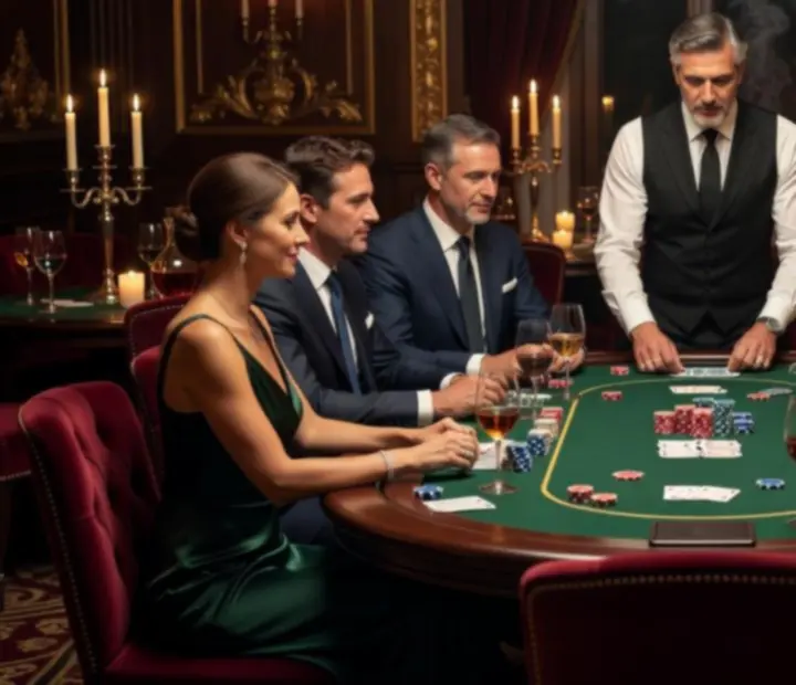 Privátní VIP pokerový večer v luxusním salonku s prémiovým servisem